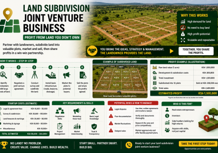 Biz Ideas - Plot Subdivision for Sale without investing
